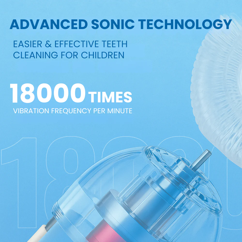 U-Shaped 360° Ultrasonic Toothbrush